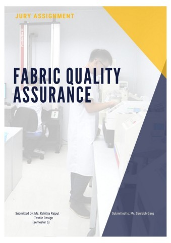 Quality Assurance & Fabric Guidance